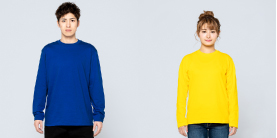 ヘビーウェイト長袖TシャツでチームTシャツを